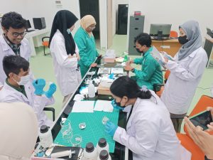 Practical session in the Integrated Physics Laboratory